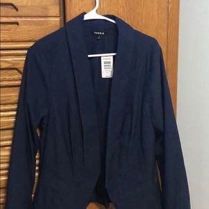 Torrid navy blazer